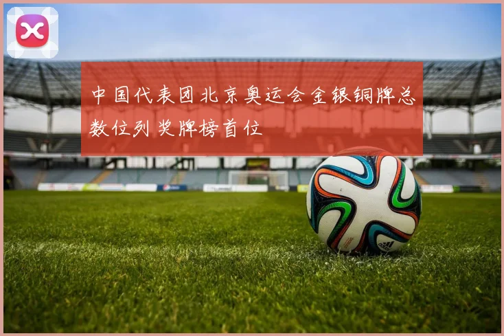 中国代表团北京奥运会金银铜牌总数位列奖牌榜首位